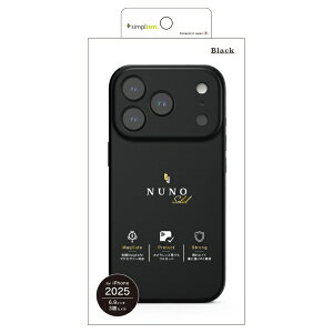 �g���j�e�B�bTrinity iPhone 17 Pro Max �P�[�X�mNUNO�n MagSafe�Ή� �w�ʃV���R�����U�[�P�[�X �u���b�N TR-IP25L3-NNSL-SIBK