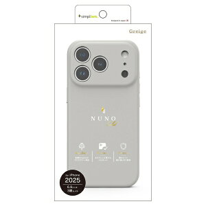 �g���j�e�B�bTrinity iPhone 17 Pro Max �P�[�X�mNUNO�n MagSafe�Ή� �w�ʃV���R�����U�[�P�[�X �O���[�W�� TR-IP25L3-NNSL-SIGRG