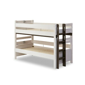 関家具|SEKI FURNITURE 関家具 ラフォーレ4 2段ベッド ホワイト/ブラウン ホワイト/ブラウン 414866【キャンセル・返品不可】 【代金引換配送不可】