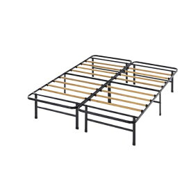 ZINUS｜ジヌス 【フレームのみ】 すのこベッドフレーム ZJFSSSB114D [ダブルサイズ]【キャンセル・返品不可】 【代金引換配送不可】