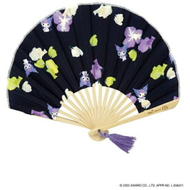 ワールドパーティー｜WPC. Patterns ギフトボックス入り扇子 サンリオキャラクターズ×Wpc. スイートピー／ネイビー（クロミ） W084-SA28-204