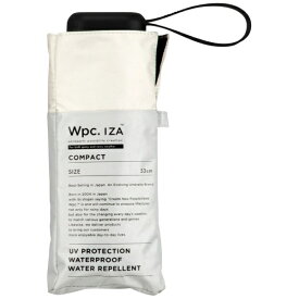 ワールドパーティー｜WPC. 折りたたみ傘 IZA（イーザ） COMPACT Wpc. ライトグレー×オフ ZA020-001-102 [日傘 /53cm]