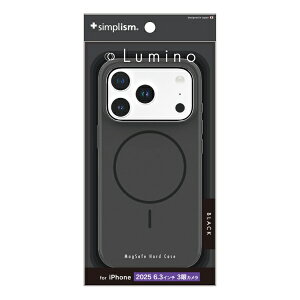 �g���j�e�B�bTrinity iPhone 17 Pro �P�[�X [Lumino] MagSafe�Ή� �n�[�h �P�[�X �u���b�N TR-IP25M3-LOMS-BK