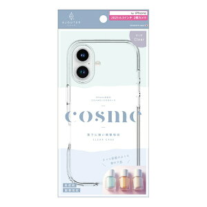 �g���j�e�B�bTrinity iPhone 17 �P�[�X ajouter �A�W���e [COSME] �t���J�o�[TPU �P�[�X �N���A AJ-IP25M2-CO-CLCL