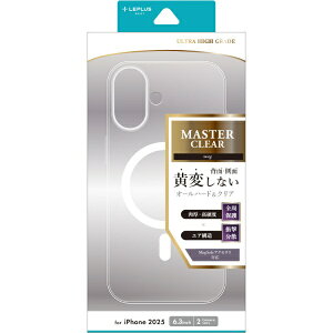 MS�\�����[�V�����Y�bMS Solutions iPhone 17 �P�[�X �������n�[�h �P�[�X �uMASTER CLEAR mag�v �N���A/�z���C�g LN-IM25MCMWH