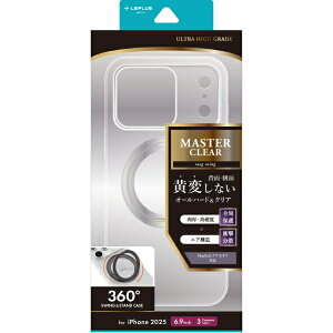MS\[VYbMS Solutions iPhone17 Pro Max360x]X^htn[hP[X uMASTER CLEAR mag swingv