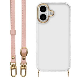 ラスタバナナ｜RastaBanana iPhone 17ケース iLBe ショルダーストラップ付きハイブリッド ピンク