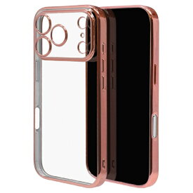 ラスタバナナ｜RastaBanana iPhone 17 Proケース 極TPU メタルフレーム ピンクゴールド