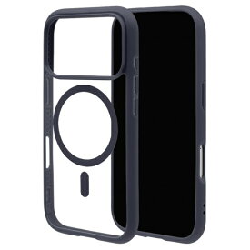 ラスタバナナ｜RastaBanana iPhone 17 Proケース FLEXGUARD 磁力充電対応 ネイビー×クリア