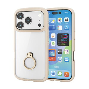 ELECOMbGR iPhone 17 Pro P[X TOUGH SLIM LITE t[J[ Ot x[W PM-A25CTSLFCRBE