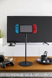 山崎実業｜Yamazaki 高さと角度が調節できるタブレットスタンド スマート ブラック 1434