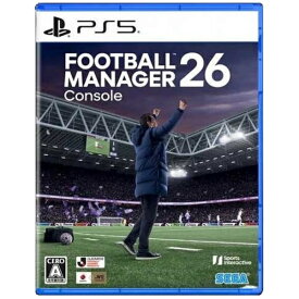 セガ｜SEGA Football Manager 26 Console【PS5】 【代金引換配送不可】