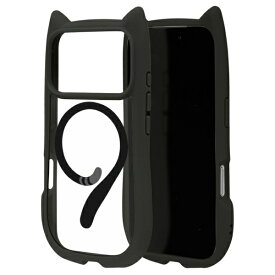 ラスタバナナ｜RastaBanana iPhone 17 Proケース mimi 猫耳 TPU×PC 磁力充電対応 BK ブラック