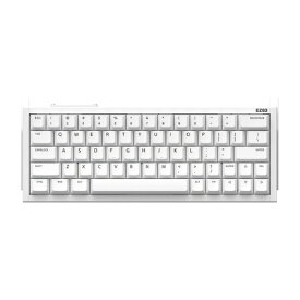 iQunix｜アイキューニックス ゲーミングキーボード(ラピッドトリガー対応) EZ63 ホワイト iq-ez63-white-jade-gaming [有線 /USB]