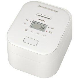 東芝｜TOSHIBA 炊飯ジャー ミルキーホワイト RC-10FPX-W [5.5合 /圧力IH]
