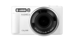 YASHICA�b���V�J YASHICA City 100 �� YAS-DGC100-WH