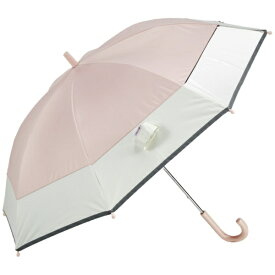 KIZAWA｜キザワ 長傘 日傘 キッズ ショート丈 8本骨 pixie ピンク KID111-M55-pink-off [晴雨兼用傘 /子供用 /55cm]