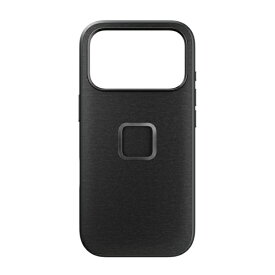 PEAK DESIGN｜ピークデザイン エブリデイ ケース iPhone 17 Pro ナイロンキャンバス チャコール M-MC-CF-CH-1