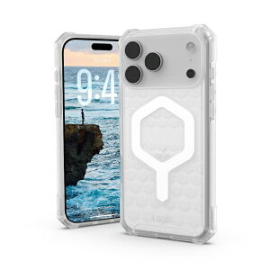UAG�bURBAN ARMOR GEAR iPhone 17 Pro Max �p �P�[�X MagSafe�Ή� ESSENTIAL ARMOR �t���X�e�b�h�A�C�X UAG-IPH25LA-EMS-FI