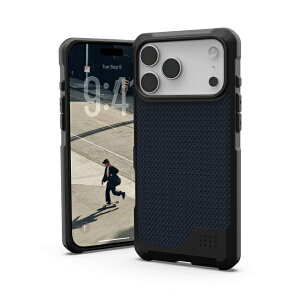 UAG�bURBAN ARMOR GEAR iPhone 17 Pro Max �p �P�[�X MagSafe�Ή� METROPOLIS LT �P�u���[�}���[�h UAG-IPH25LA-FLM-KM