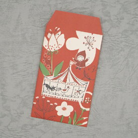 木野瀬印刷 赤ずきん ポチ袋 小 メリーゴーランド PB-01095