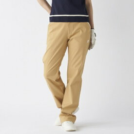 フィラゴルフ｜FILA GOLF レディース ストレートロングパンツ ベージュ 795304 [レディース /Mサイズ]【返品交換不可】
