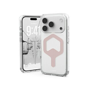 UAG�bURBAN ARMOR GEAR iPhone 17 Pro�p �P�[�X MagSafe�Ή� PLYO �A�C�X���[�Y�S�[���h UAG-IPH25MA-YMS-I/R