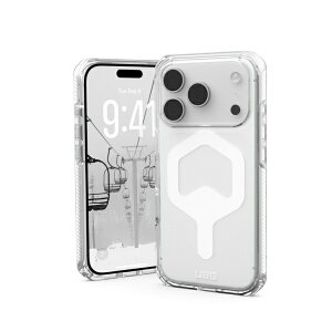 UAG�bURBAN ARMOR GEAR iPhone 17 Pro�p �P�[�X MagSafe�Ή� PLYO �A�C�X�z���C�g UAG-IPH25MA-YMS-I/W