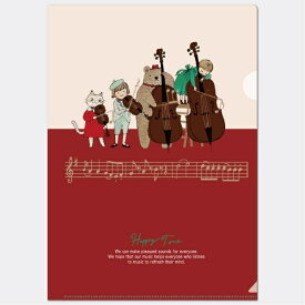 木野瀬印刷 Happy Tone クリアファイルA4 アイネクライネ ACF-02071