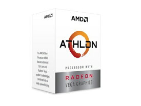 AMD｜エーエムディー AMD Athlon 3000G BOX （2C4T、3.5GHz、35W）With Cooler YD3000C6FHSBX [Socket AM4 /グラフィックス搭載]