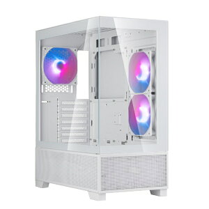 SilverStonebVo[Xg[ PCP[X [ATX /Micro ATX /Mini-ITX] Lucid 05 zCg SST-LD05-W-ARGB
