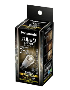 Panasonicbpi\jbN LEDd `d^Cv(E17) NA^Cv LDA3LE17C2 [E17 /ʓd` /25W /dF /1 /S^Cv]
