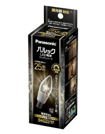 Panasonic｜パナソニック LED電球 小形電球タイプ(E17口金) シャンデリアタイプ LDC4LE17DC2 [E17 /シャンデリア電球形 /25W相当 /電球色 /1個 /全方向タイプ]
