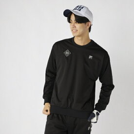 フィラゴルフ｜FILA GOLF メンズ ライトボンディングブルゾン ブラック 785210 [メンズ /Mサイズ]【返品交換不可】