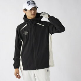 フィラゴルフ｜FILA GOLF メンズ ストレッチブルゾン ブラック 785211 [メンズ /Lサイズ]【返品交換不可】