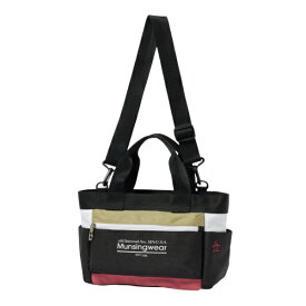 マンシングウェア｜Munsingwear マルチカラーカートバッグ ブラック MG5FTT41L [高さ21×幅25-35×底マチ13×持ち手高さ14cm /380g]