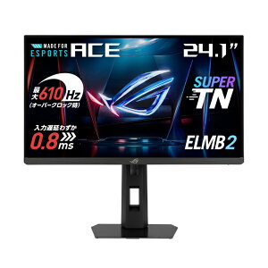 ASUS�b�G�C�X�[�X �Q�[�~���O���j�^�[ ROG Strix XG248QSG Ace �u���b�N XG248QSG [24.1�^ /�t��HD(1920×1080) /���C�h /610Hz]