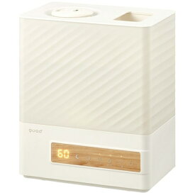 QUADS｜クワッズ 上部給水式ハイブリッド加湿器 QUADS アイボリー QS541-IV [ハイブリッド（加熱＋超音波）式]