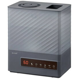 QUADS｜クワッズ 上部給水式ハイブリッド加湿器 QUADS グレー QS541-GY [ハイブリッド（加熱＋超音波）式]