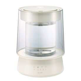 QUADS｜クワッズ ガラススチーム加湿器 QUADS アイボリー QS549-IV [スチーム式]