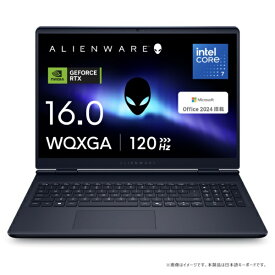 DELL｜デル ゲーミングノートパソコン Alienware 16 Aurora(RTX 5050) インターステラー インディゴ NA66-FNHBC [16.0型 /Windows11 Home /intel Core 7 /メモリ：16GB /SSD：1TB /Office Home and Business /2025年9月モデル]