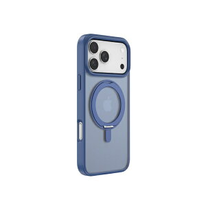 BELEX�b�r�[���b�N�X iPhone 17 Pro�P�[�X Eleguard Series Magnetic Shockproof 360°Rotating Stand Case DEVIA �_�[�N�u���[ BLDVCS11-17PR-DB