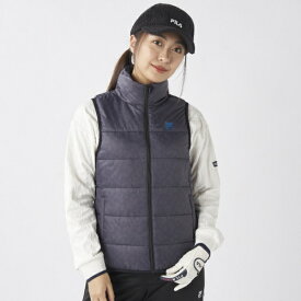 フィラゴルフ｜FILA GOLF レディース ライトダウンベスト ブラック 795241 [レディース /Mサイズ]【返品交換不可】