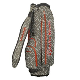 テーラーメイドゴルフ｜Taylor Made Golf アイコングラフィック キャディバッグ Acid Brown TL593 [47インチ対応 /5分割 /2.8kg]