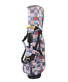 ラウドマウスゴルフ｜Loud Mouth Golf キャディバッグ 軽量スタンドバッグ8.5インチ Vintage American 775987 [4分割 /1.9kg]