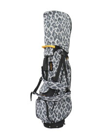 ラウドマウスゴルフ｜Loud Mouth Golf キャディバッグ 軽量スタンドバッグ8.5インチ Polygon Snake 775987 [4分割 /1.9kg]