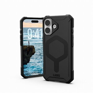 �y�G���g���[�ōő�2���|�C���g������b4/23�܂Łz UAG�bURBAN ARMOR GEAR iPhone 17�p �P�[�X MagSafe�Ή� ESSENTIAL ARMOR �u���b�N UAG-IPH25MB-EMS-BK