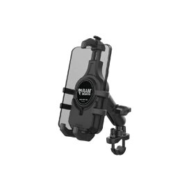 ラムマウント｜RAM MOUNTS クイックグリッププロ クレイドルホルダー(M)＆U字クランプベースセット(標準アーム) Φ12.7-31.75mm対応 1インチボール RAM-B-149Z-PD5U