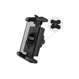 ラムマウント｜RAM MOUNTS クイックグリッププロ クレイドルホルダー(L) 防振ダンパーボール付 1インチボール 【Vibe-Safe】 RAM-HOL-PD7BVU