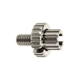 モートーン｜MOTONE CUSTOMS クラッチケーブルアジャスター TWISTER チタン シルバー M8 P1.25 汎用 SHN001